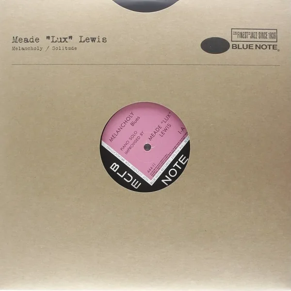 Meade ''Lux'' Lewis Melancholy B:W Solitude